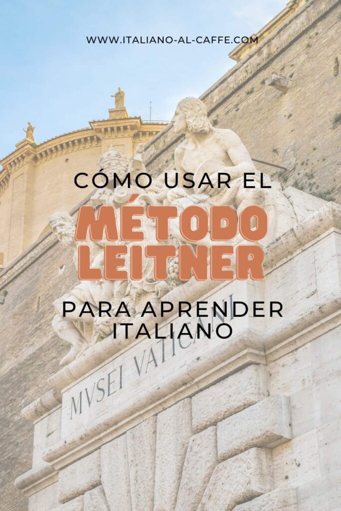 2método leitner para aprender italiano