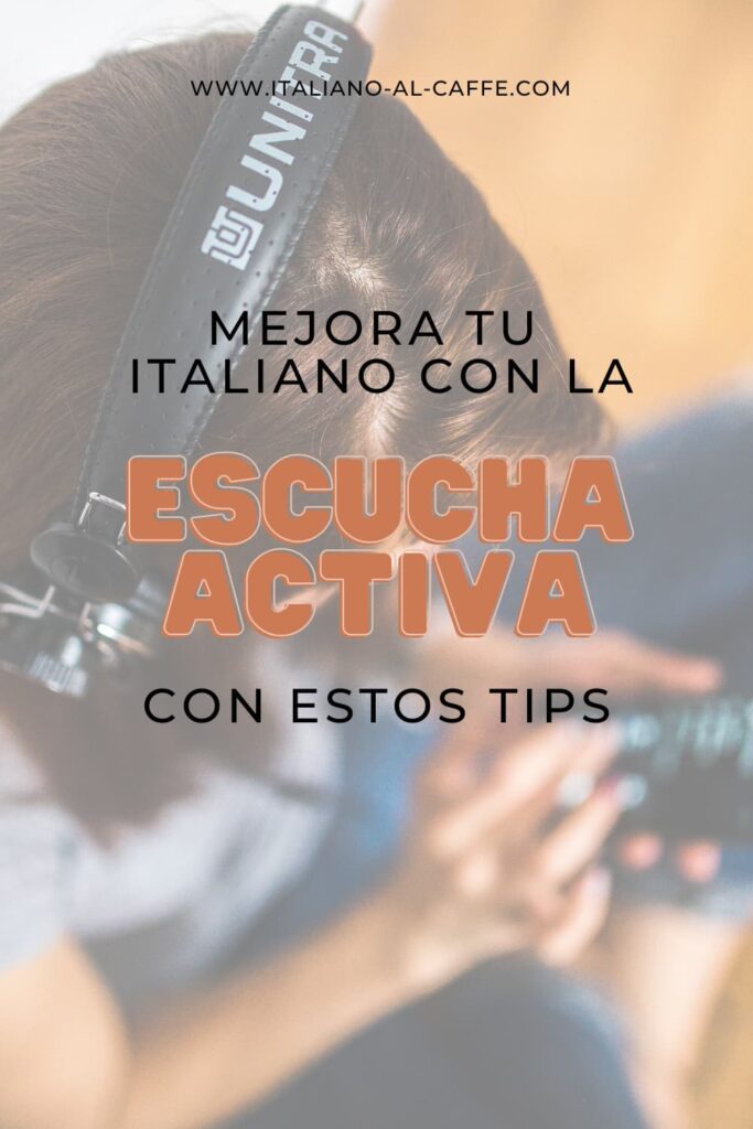escucha activa en italiano