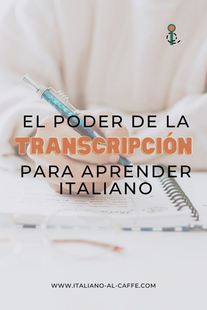 transcripcion en italiano
