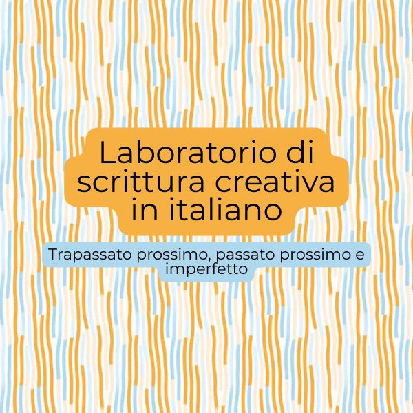 taller de escritura creativa en italiano