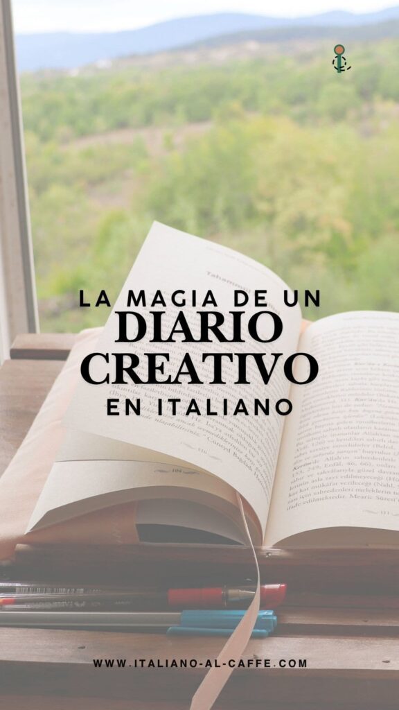 la magia de un diario creativo en italiano